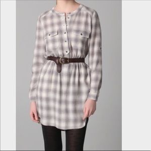 Madewell Deep Woods Shirt Dress Tunic